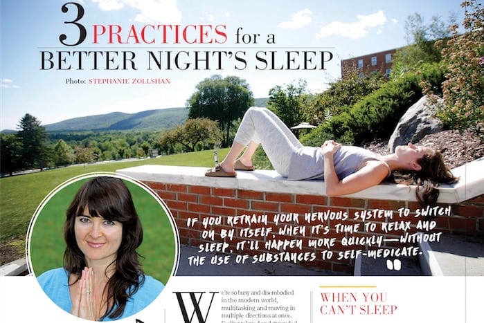 MANTRA MAGAZINE: 3 Practices for a Better Night’s Sleep