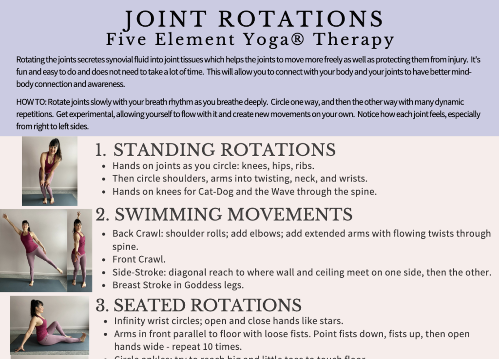 Free Your Joints: Joint Rotations